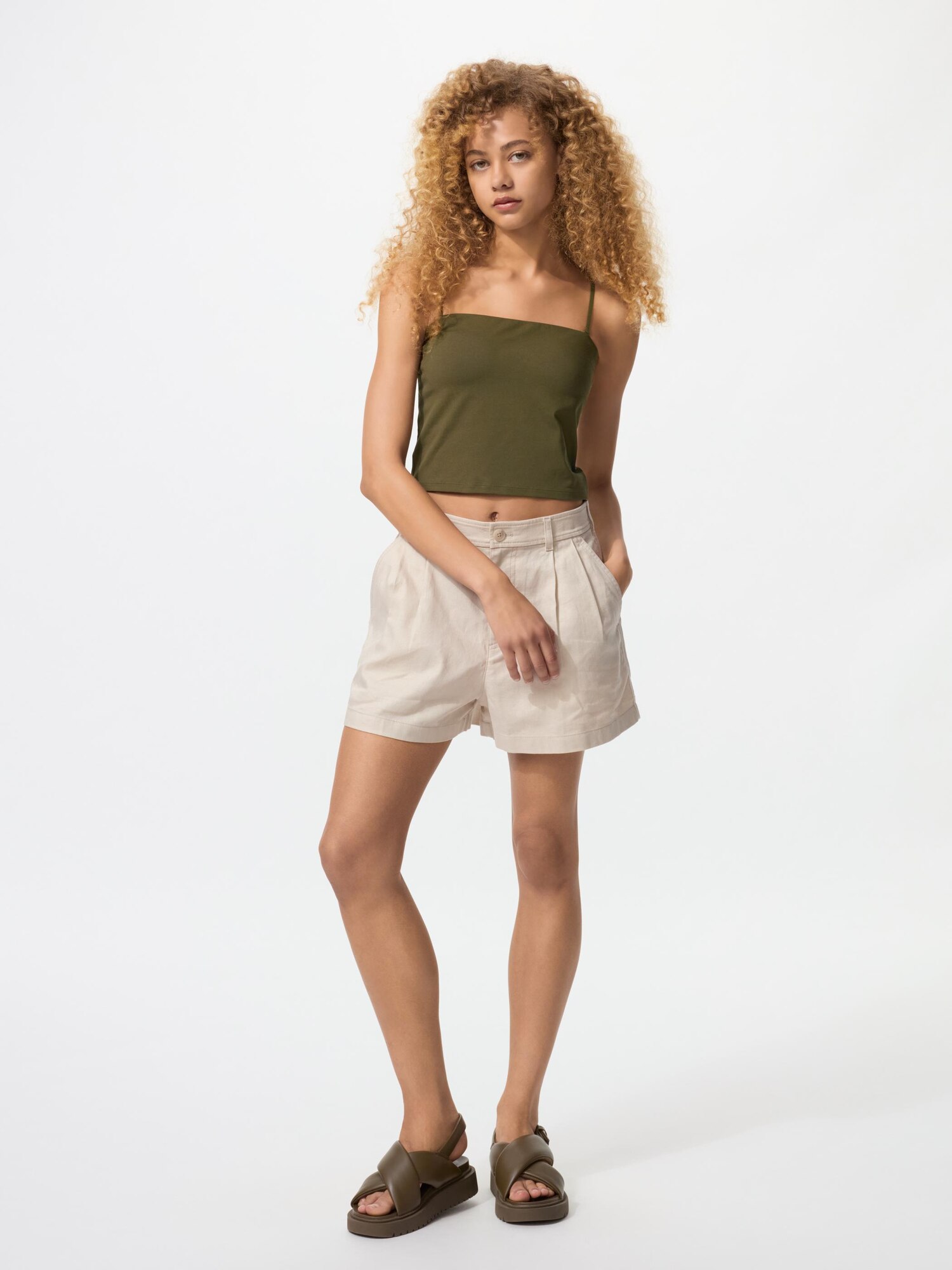 WOMEN'S AIRISM COTTON CROPPED BRA TUBE TOP | UNIQLO CA
