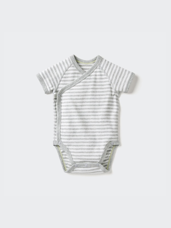 Newborn Short Sleeve Bodysuit (Front-Opening)
