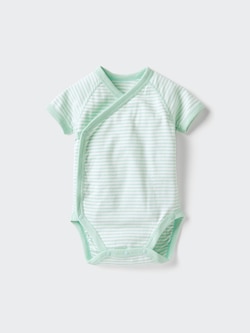 Newborn Short Sleeve Bodysuit (Front-Opening)