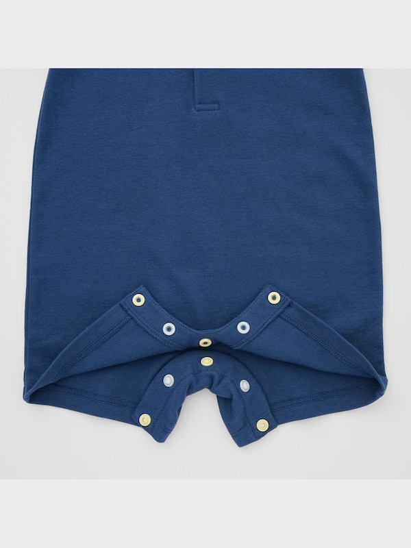 Ribbed Short-Sleeve One Piece Outfit