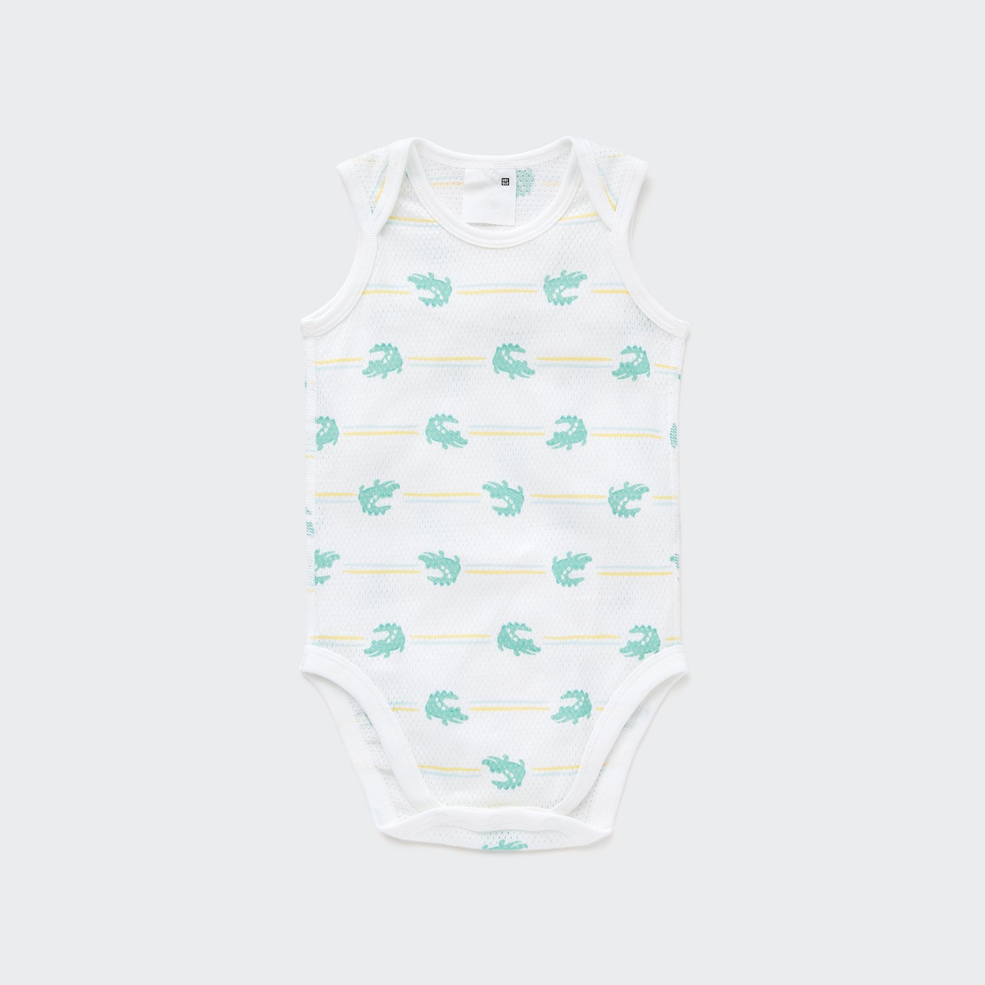 Cotton Mesh Inner Bodysuit Sleeveless UNIQLO US