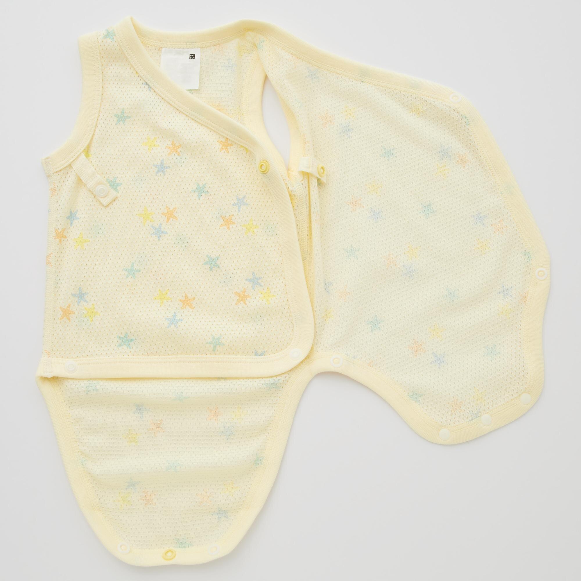 JOY OF PRINT COTTON MESH INNER ONESIE