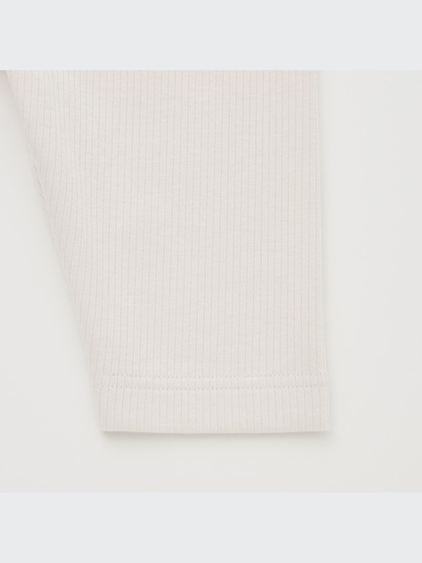 AIRism Relaxed-Fit Ribbed Cropped Leggings
