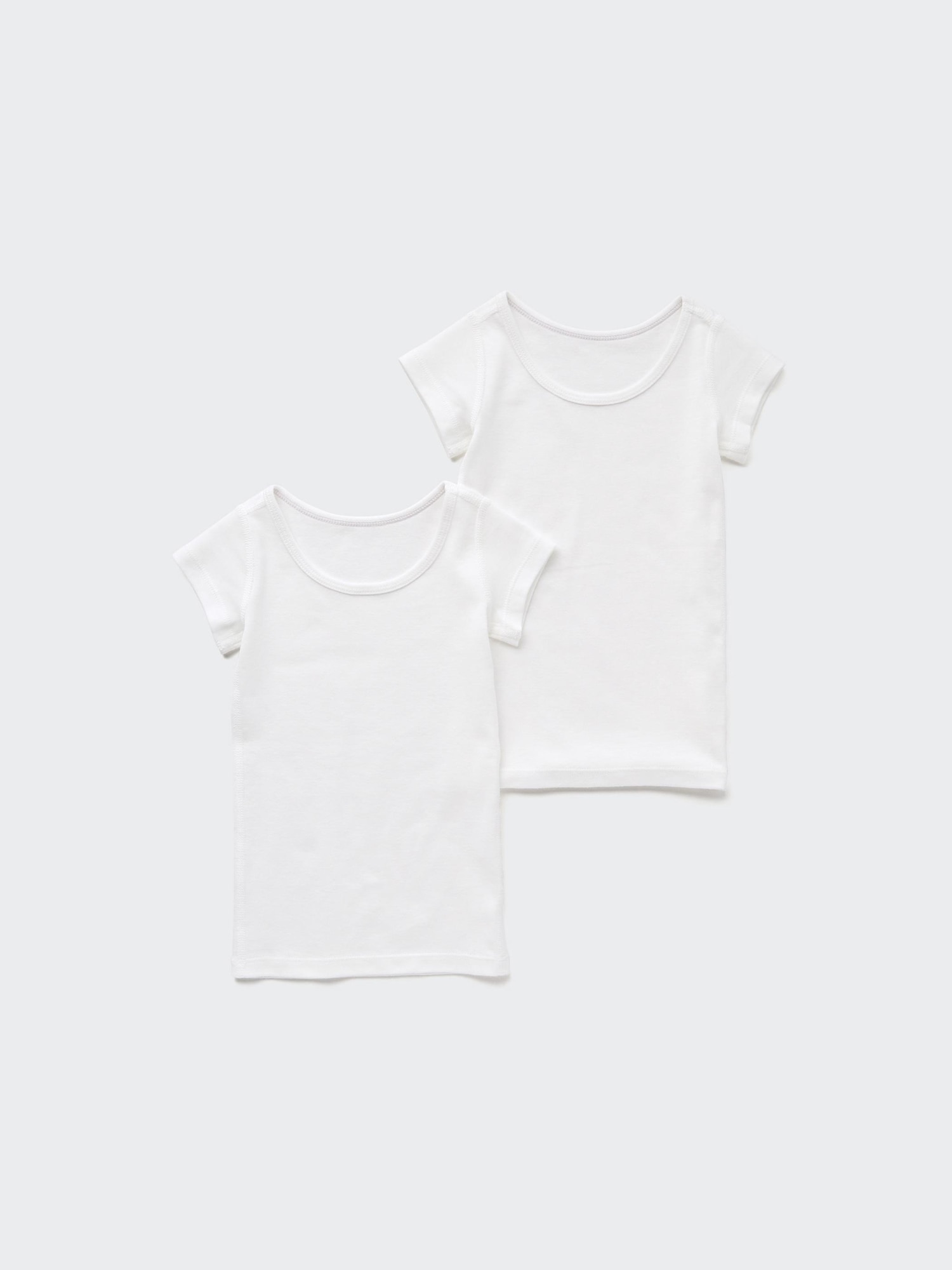 Cotton Ribbed T-Shirt (2 Pack)