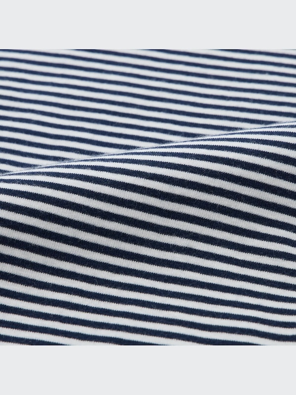 Cotton Ribbed Striped T-Shirt (2 Pack)