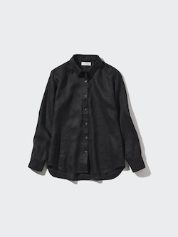 100% European Premium Linen Long Sleeve Shirt