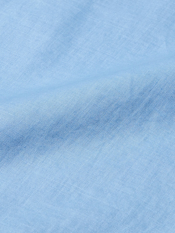 Premium Leinen Bluse (Skipperkragen, 3/4-Arm)