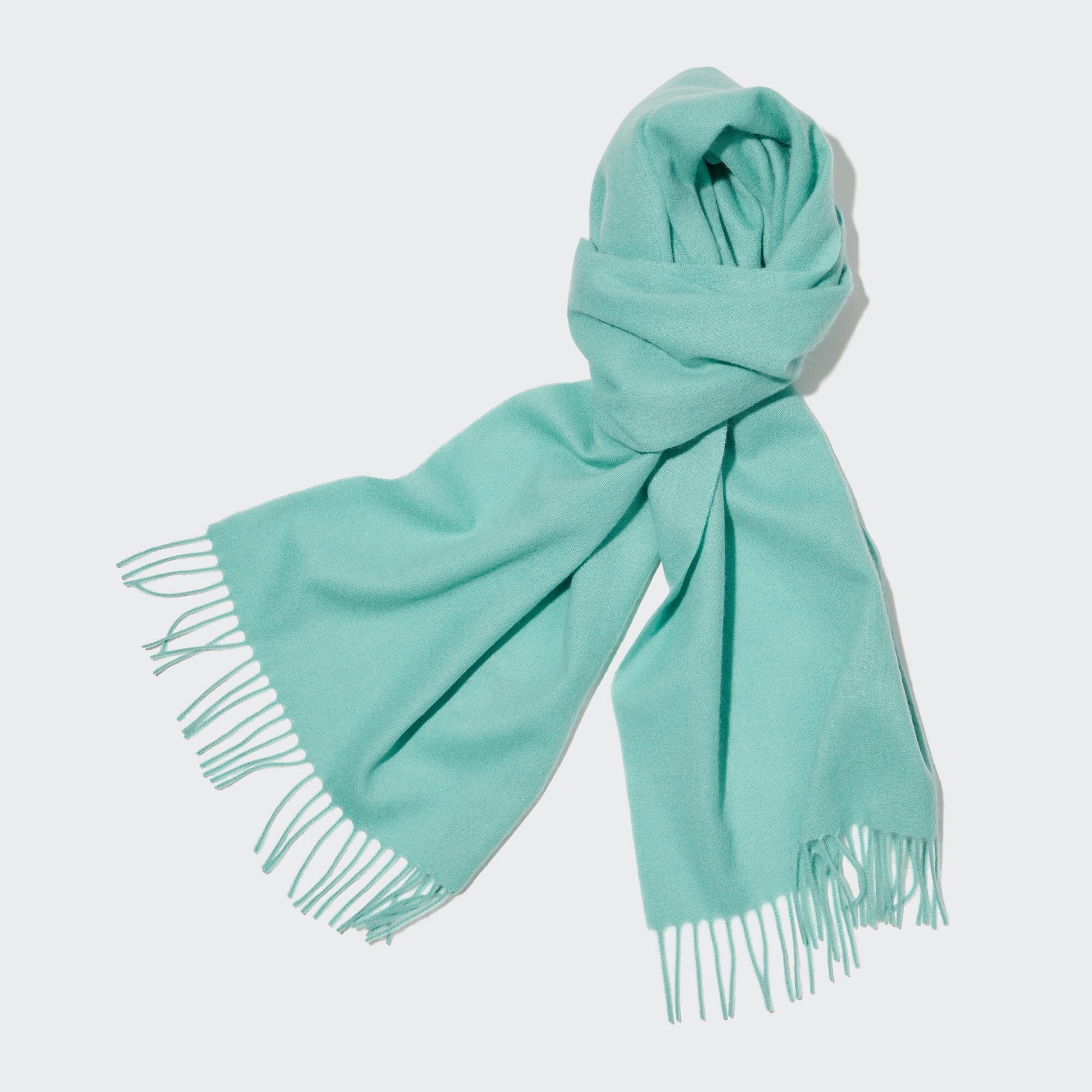 100 Cashmere Scarf UNIQLO UK