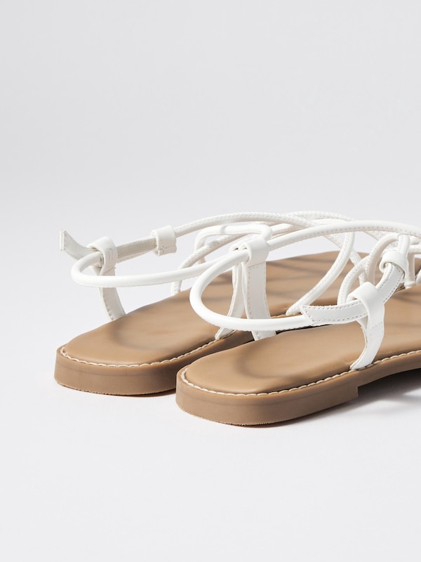 Narrow Strap Sandals