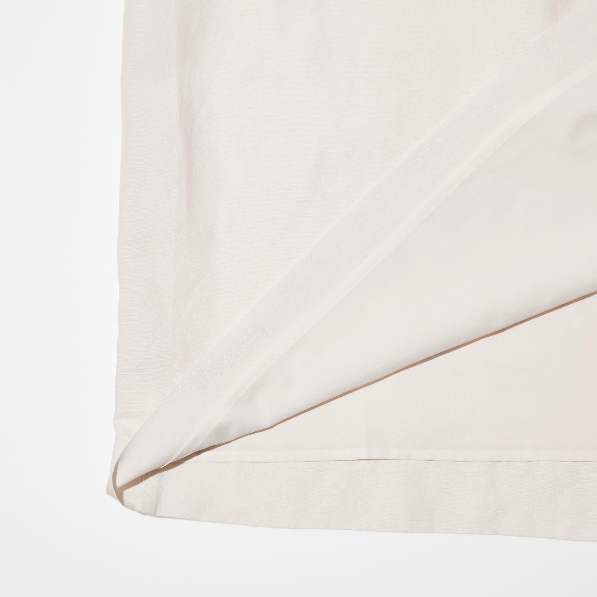 Linen-Blend Camisole Dress