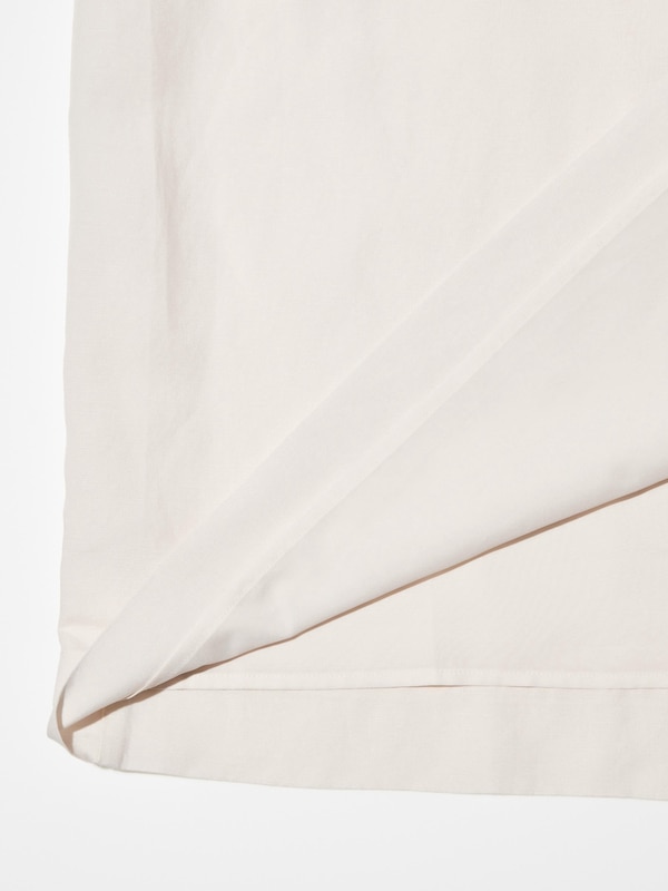 Linen-Blend Camisole Dress