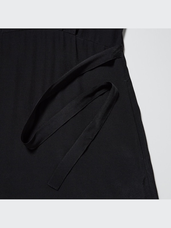 3/4 Sleeve Flare Dress