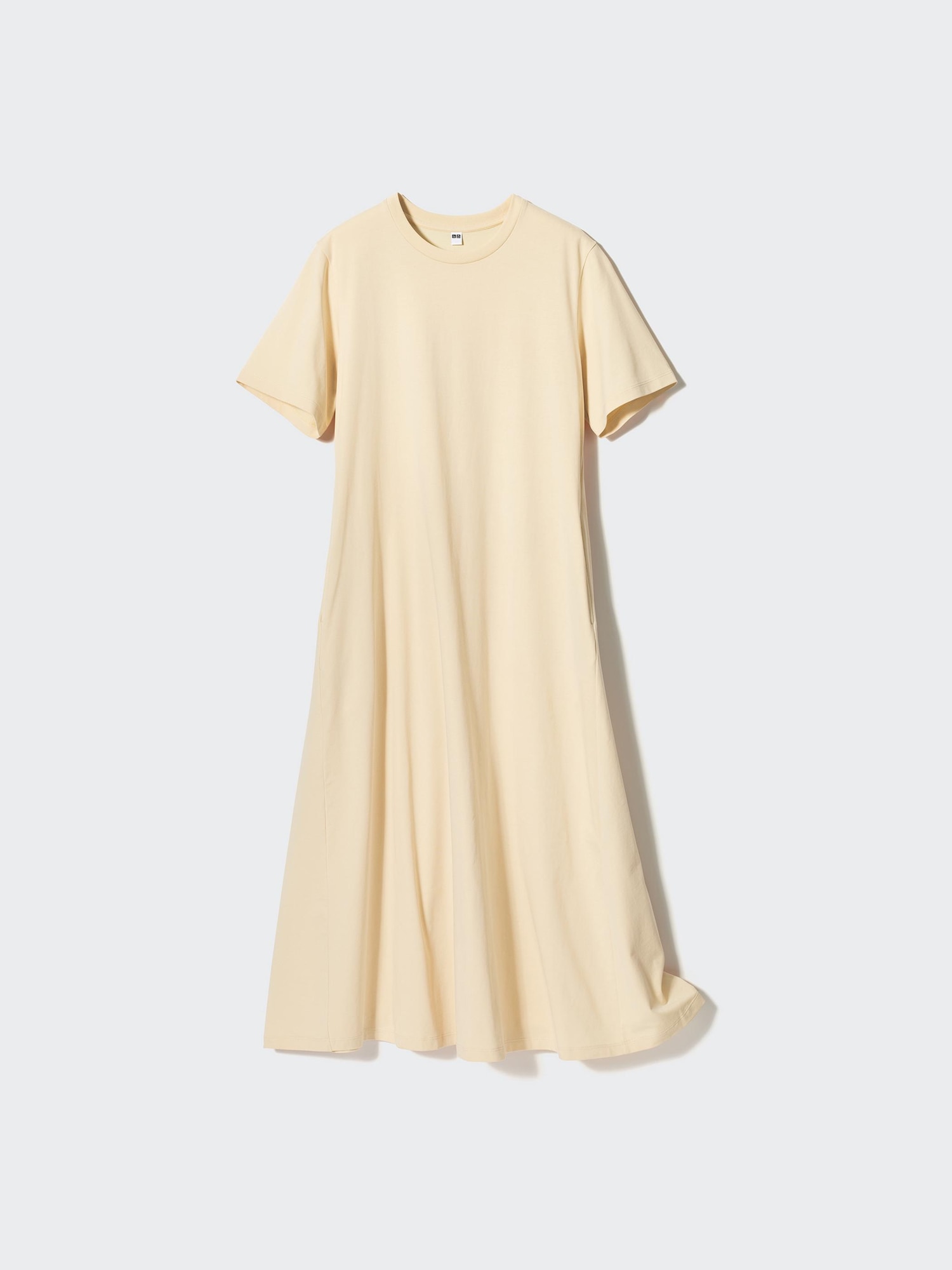 AIRism Cotton Short Sleeve T-Shirt Dress | UNIQLO US