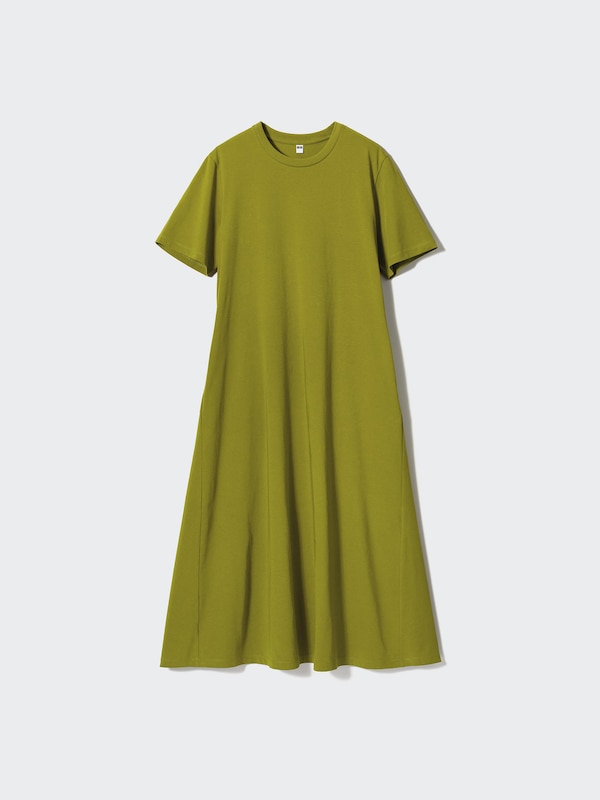 AIRism Cotton Short Sleeve T-Shirt Dress