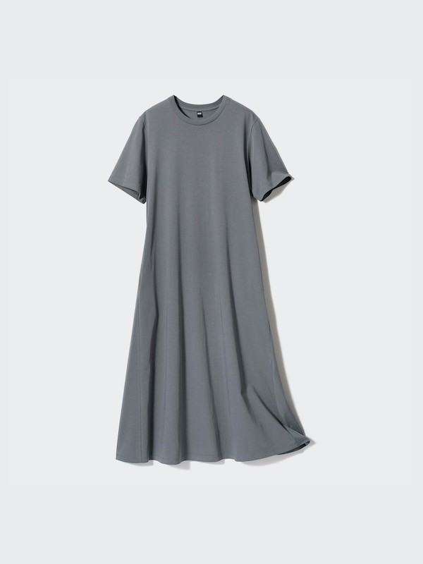 AIRism Cotton Short Sleeve T-Shirt Dress