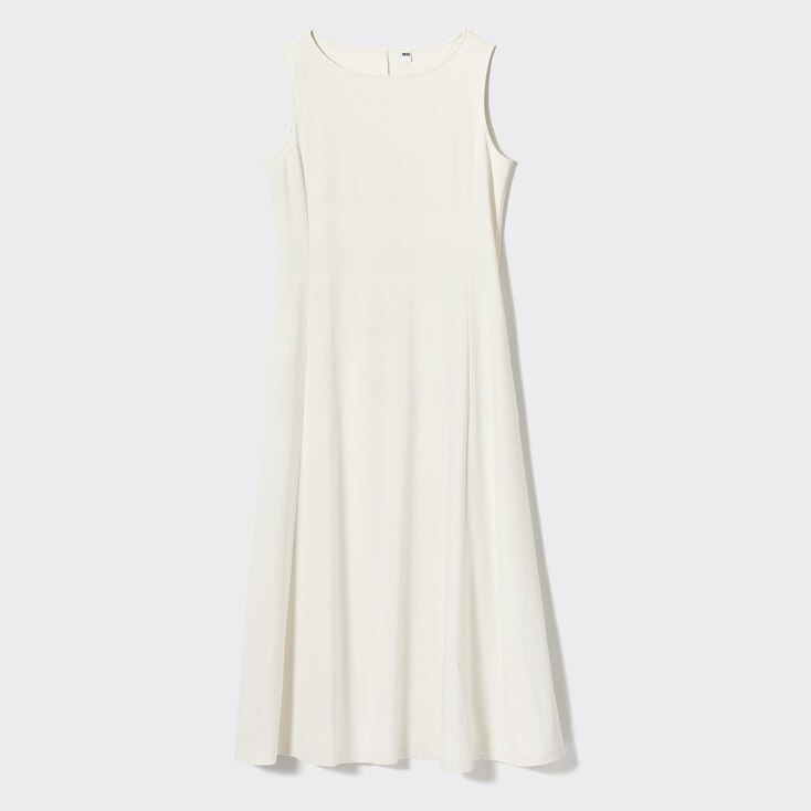 Uniqlo AIRism Vestido ultraelástico - Blanco Hueso - M