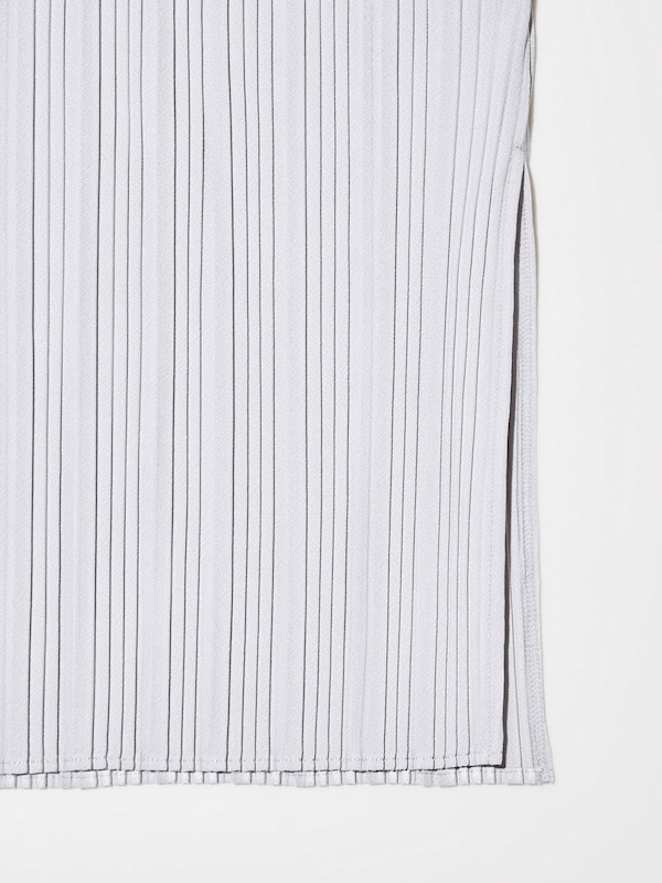 Pleated Sleeveless Dress