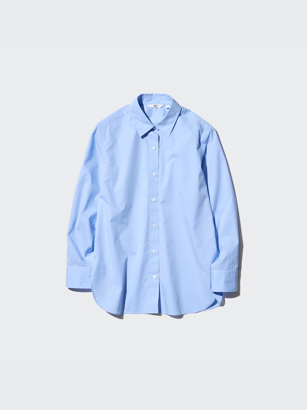 Extra Fine Cotton Long-Sleeve Shirt