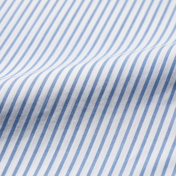 Extra Fine Cotton Striped Long-Sleeve Shirt | UNIQLO US