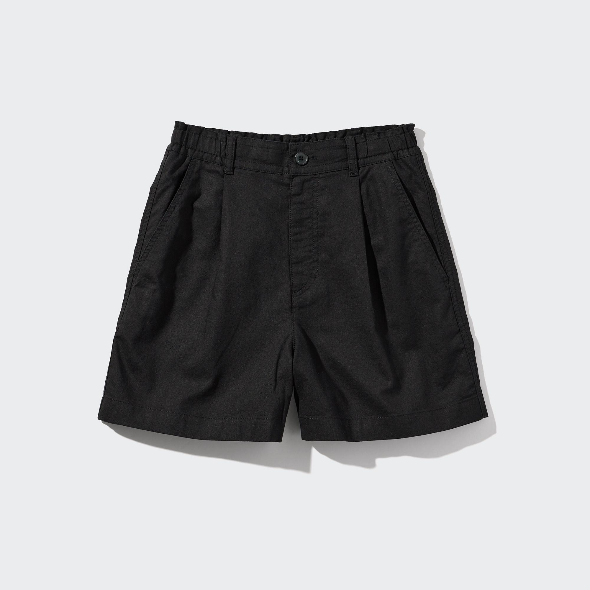 LINEN COTTON SHORTS