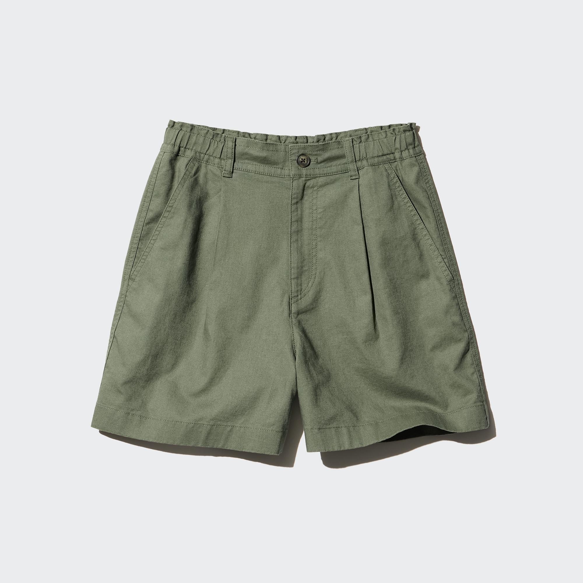 LINEN COTTON SHORTS