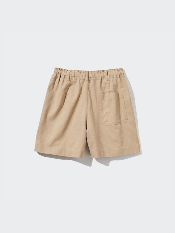 LINEN COTTON SHORTS