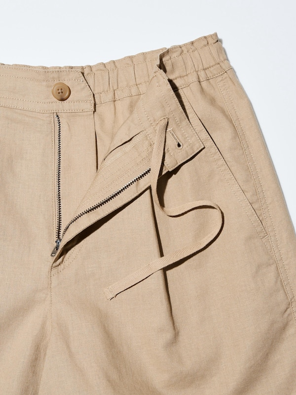 LINEN COTTON SHORTS