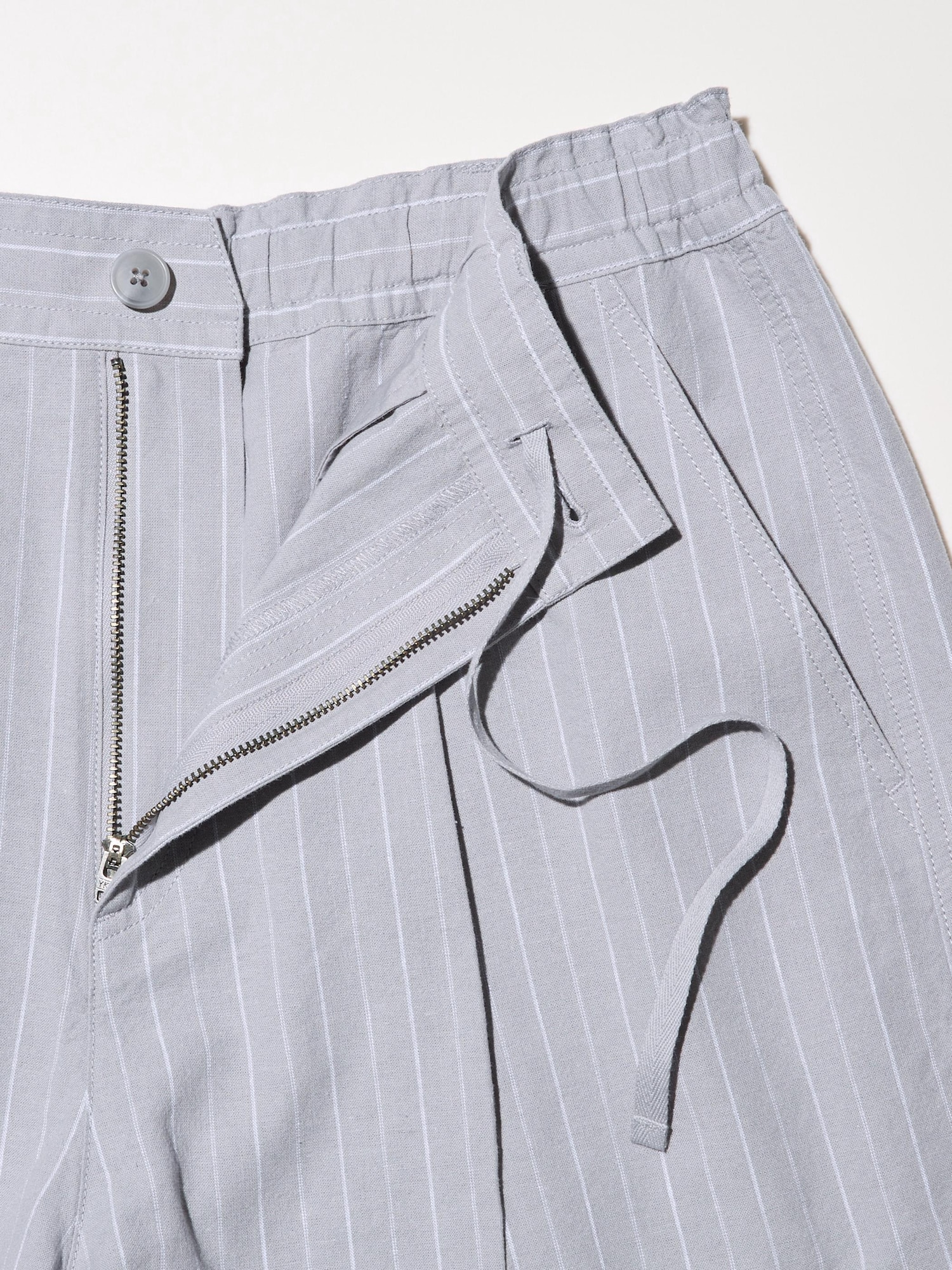 Linen Cotton Striped Shorts | UNIQLO US