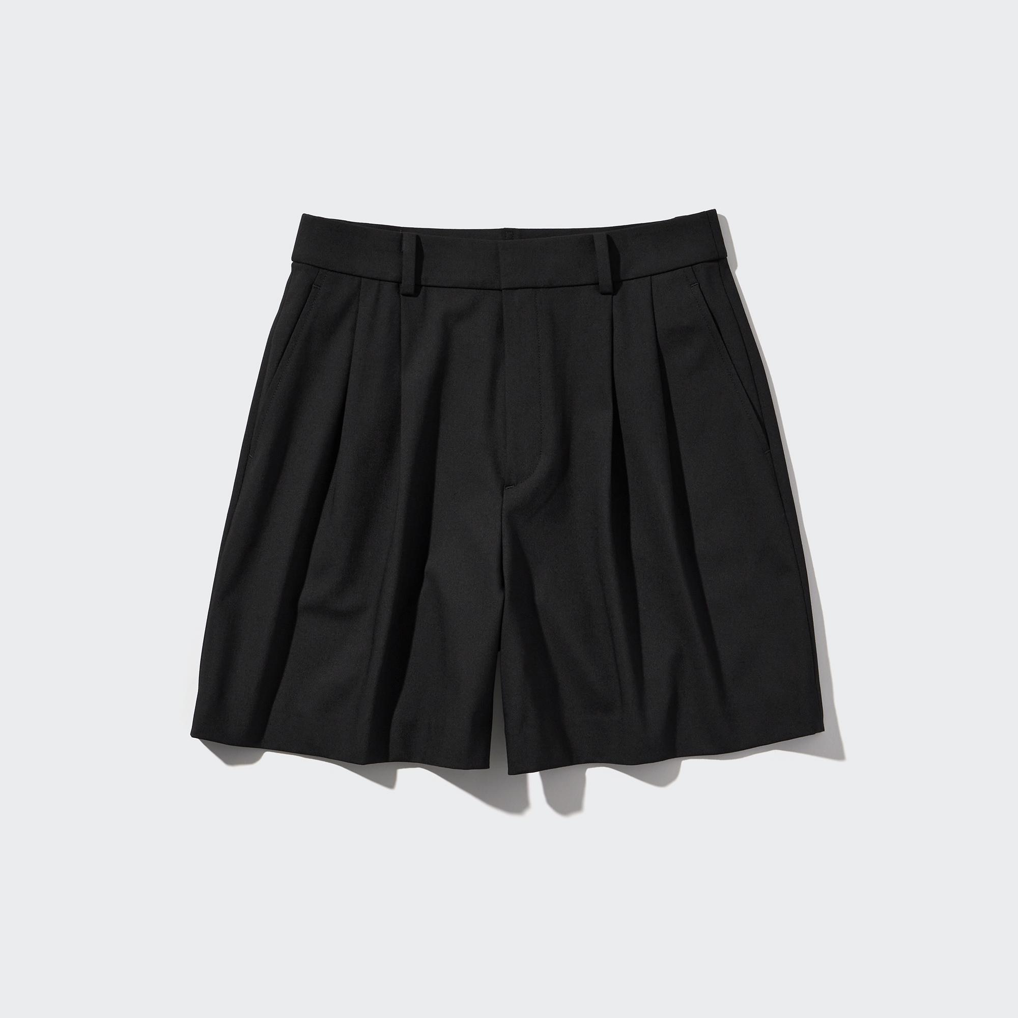 Pleated Shorts