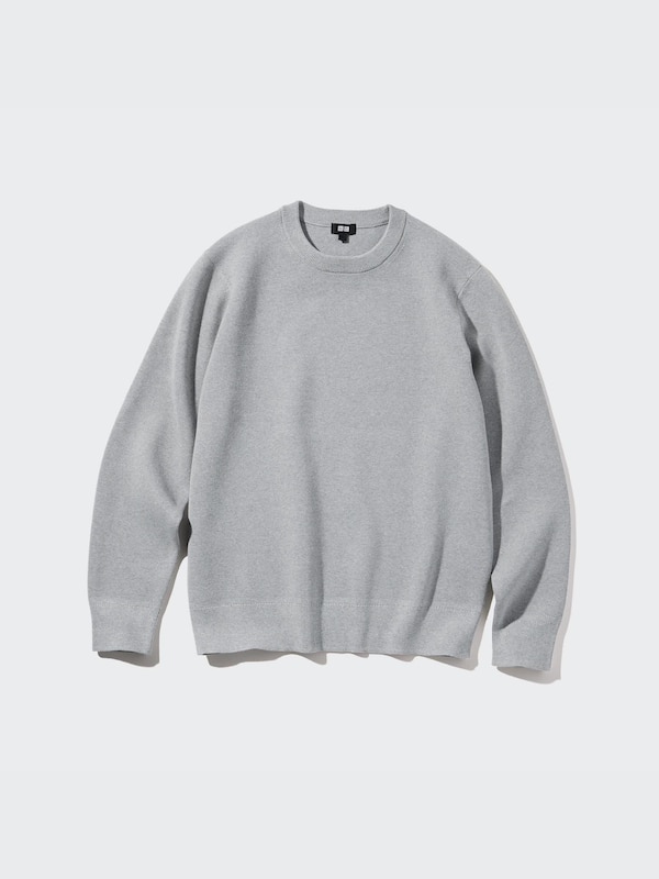 Washable Milano Ribbed Crew Neck Sweater