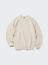 3D Knit Seamless Crew Neck Jumper