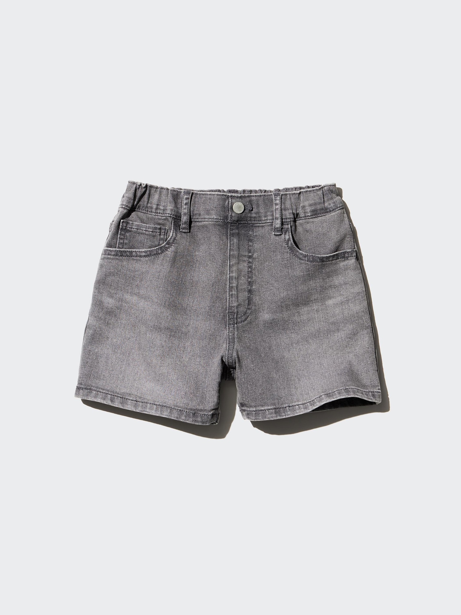 【COLOR iN ID】graish denim shorts Kids' Girls Denim Shorts | UNIQLO UK