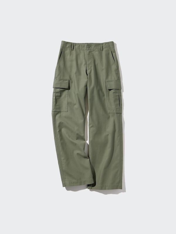 Wide Straight Cargo Pants