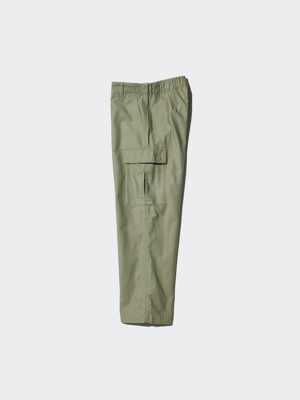 Wide Straight Cargo Pants