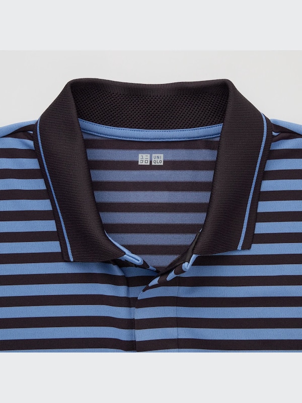 DRY-EX Short-Sleeve Polo Shirt (Striped) (Adam Scott)