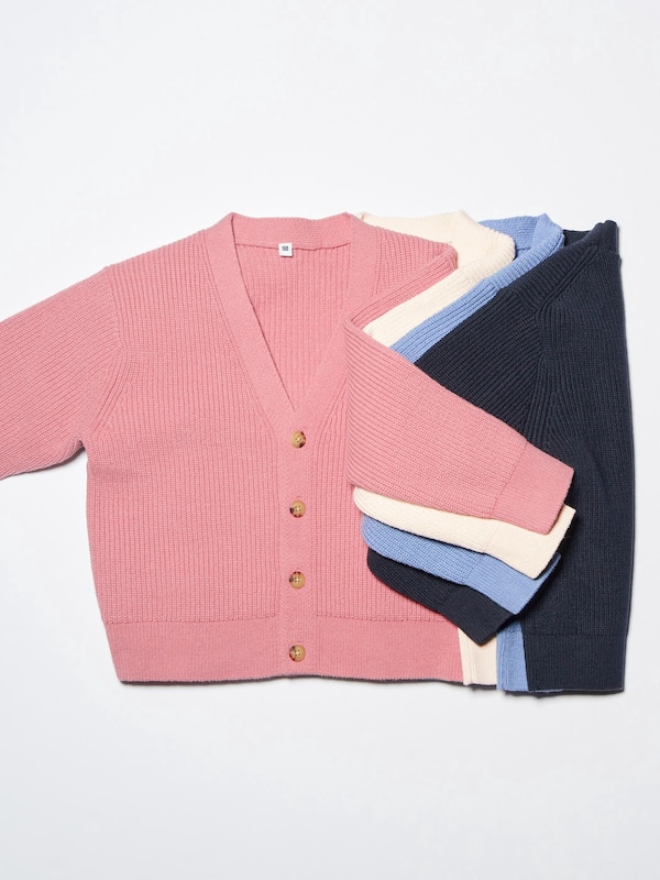 Middle Gauge V-Neck Cardigan