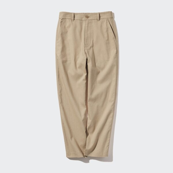 Linen Cotton Tapered Pants UNIQLO US