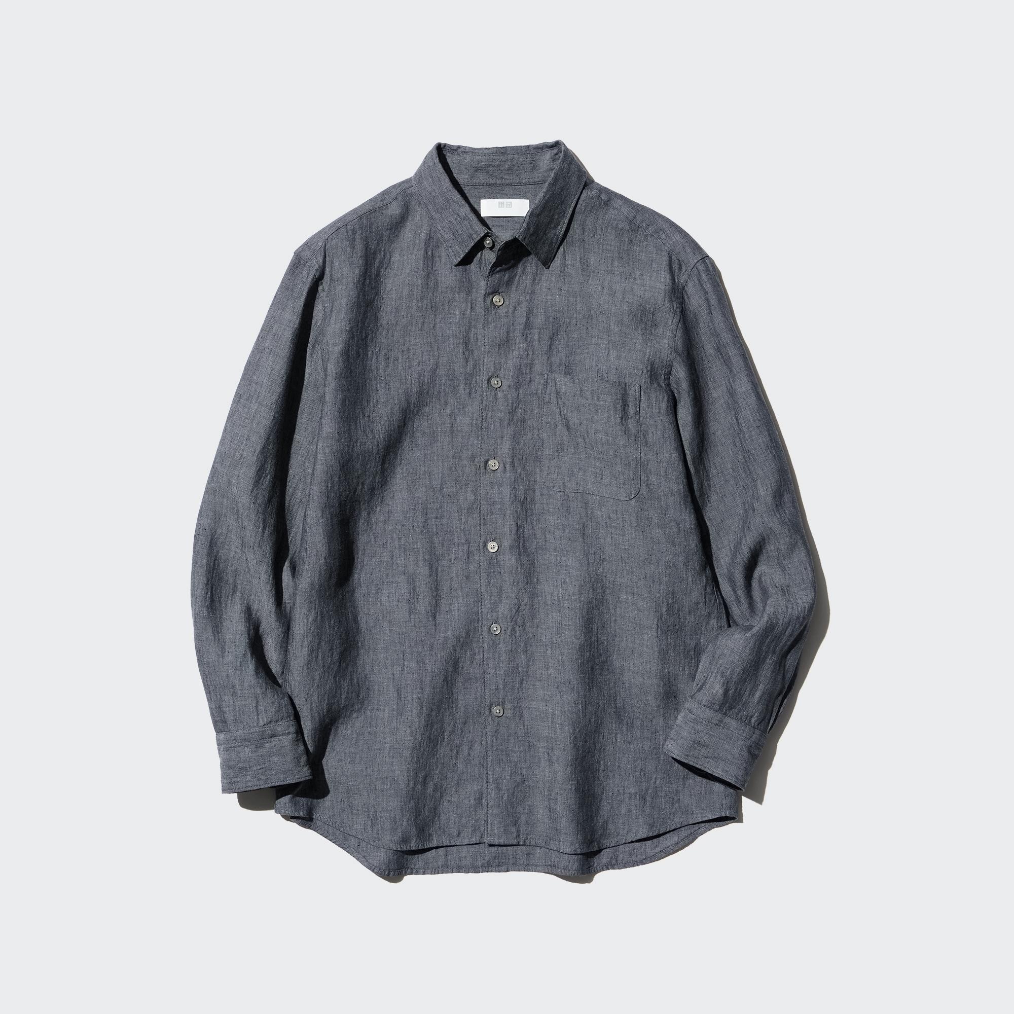 PREMIUM LINEN LONG SLEEVE SHIRT