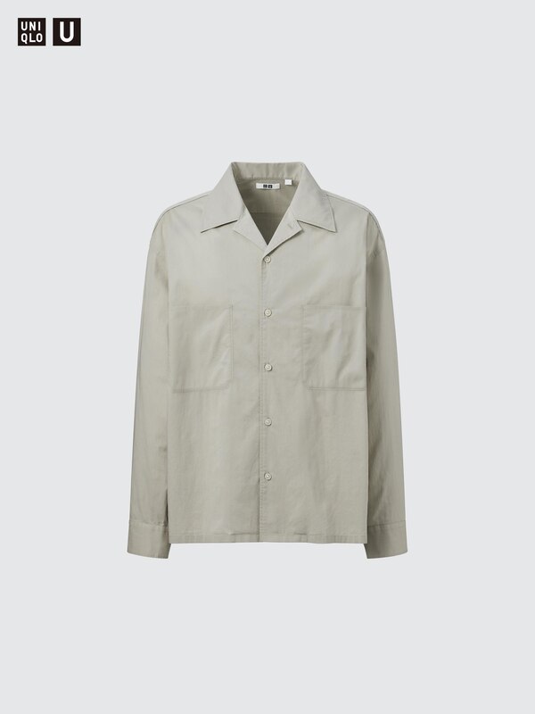 OPEN COLLAR SHIRT