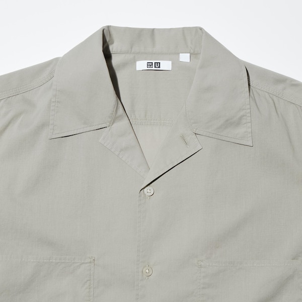 Open Collar Shirt | UNIQLO US