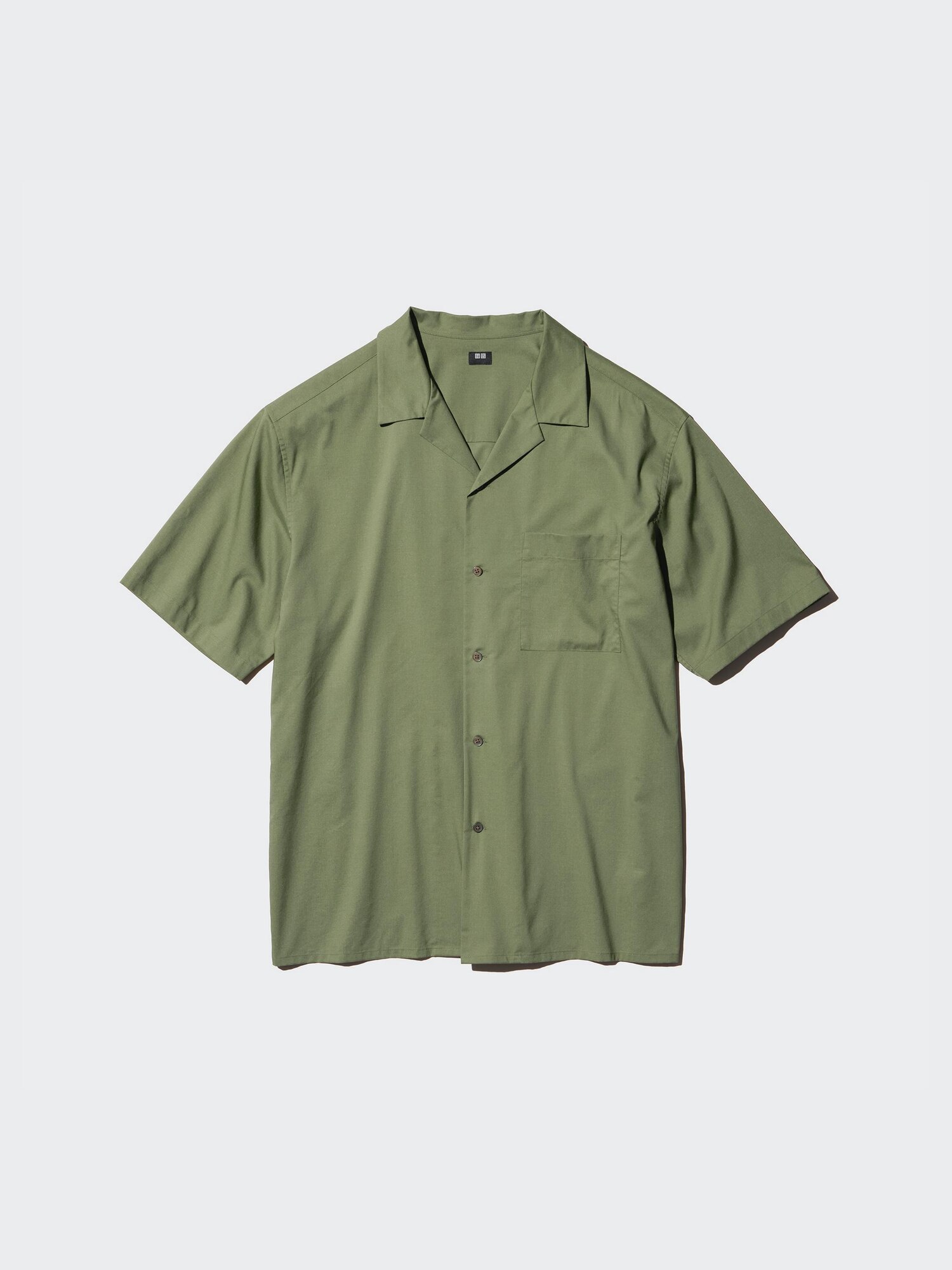 Men's Open Collar Shirt | Short Sleeve | UNIQLO US