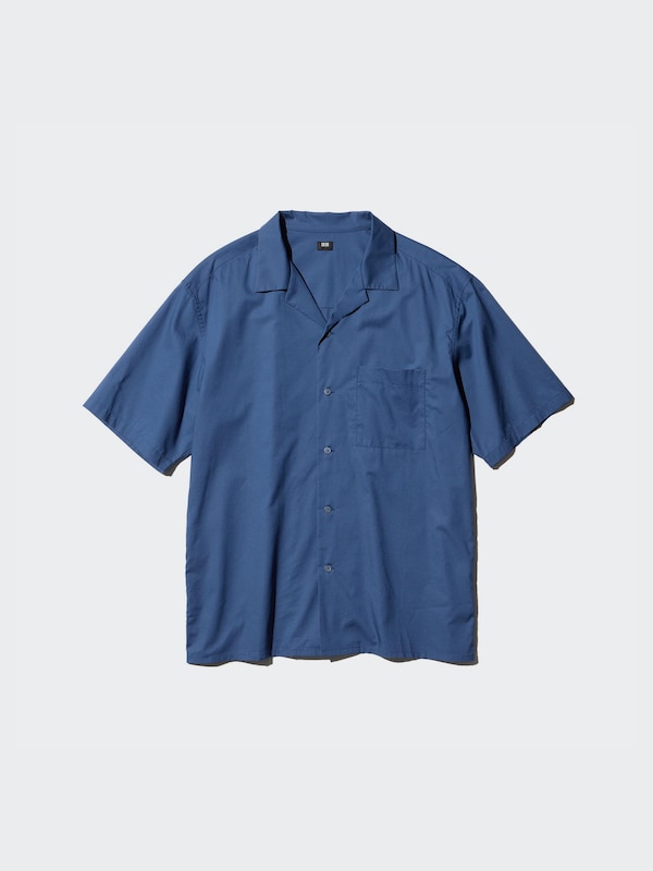 Chemises Casual Chemise Col Ouvert Homme Chemise Casual (Manches