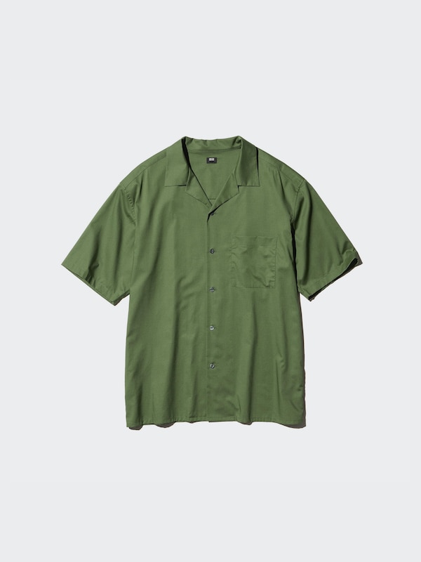 Open Collar Shirt | Short Sleeve