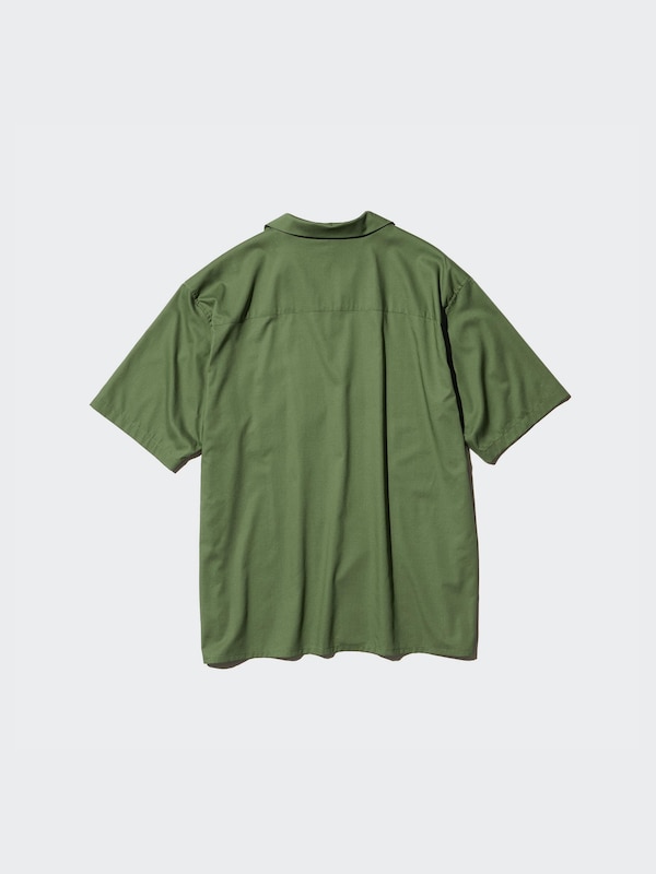 Open Collar Shirt | Short Sleeve