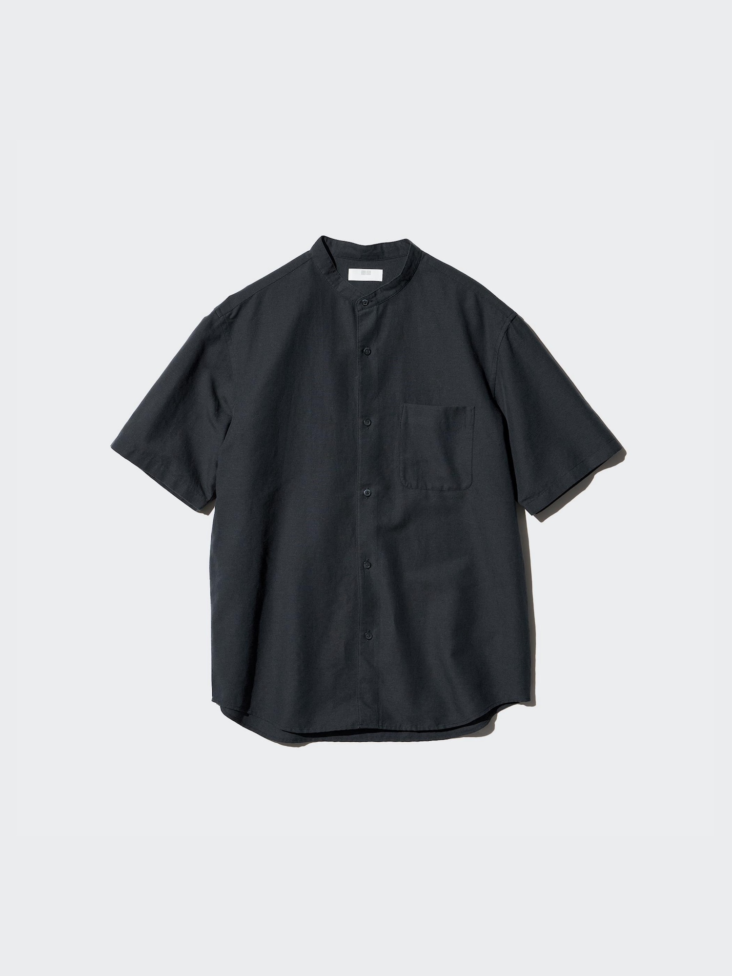 Cotton Linen Open Collar Shirt | Short Sleeve | UNIQLO US