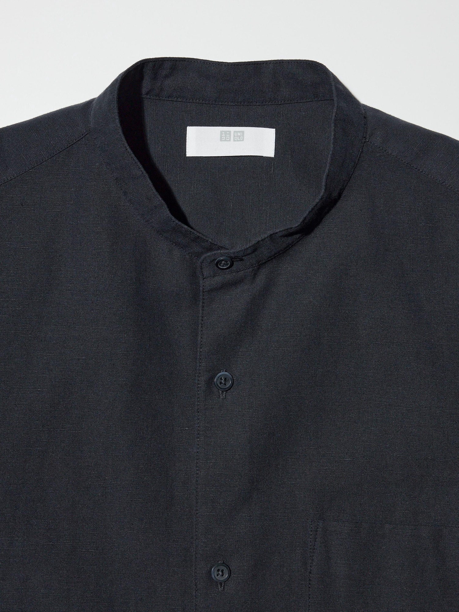 Cotton Linen Open Collar Shirt | Short Sleeve | UNIQLO US