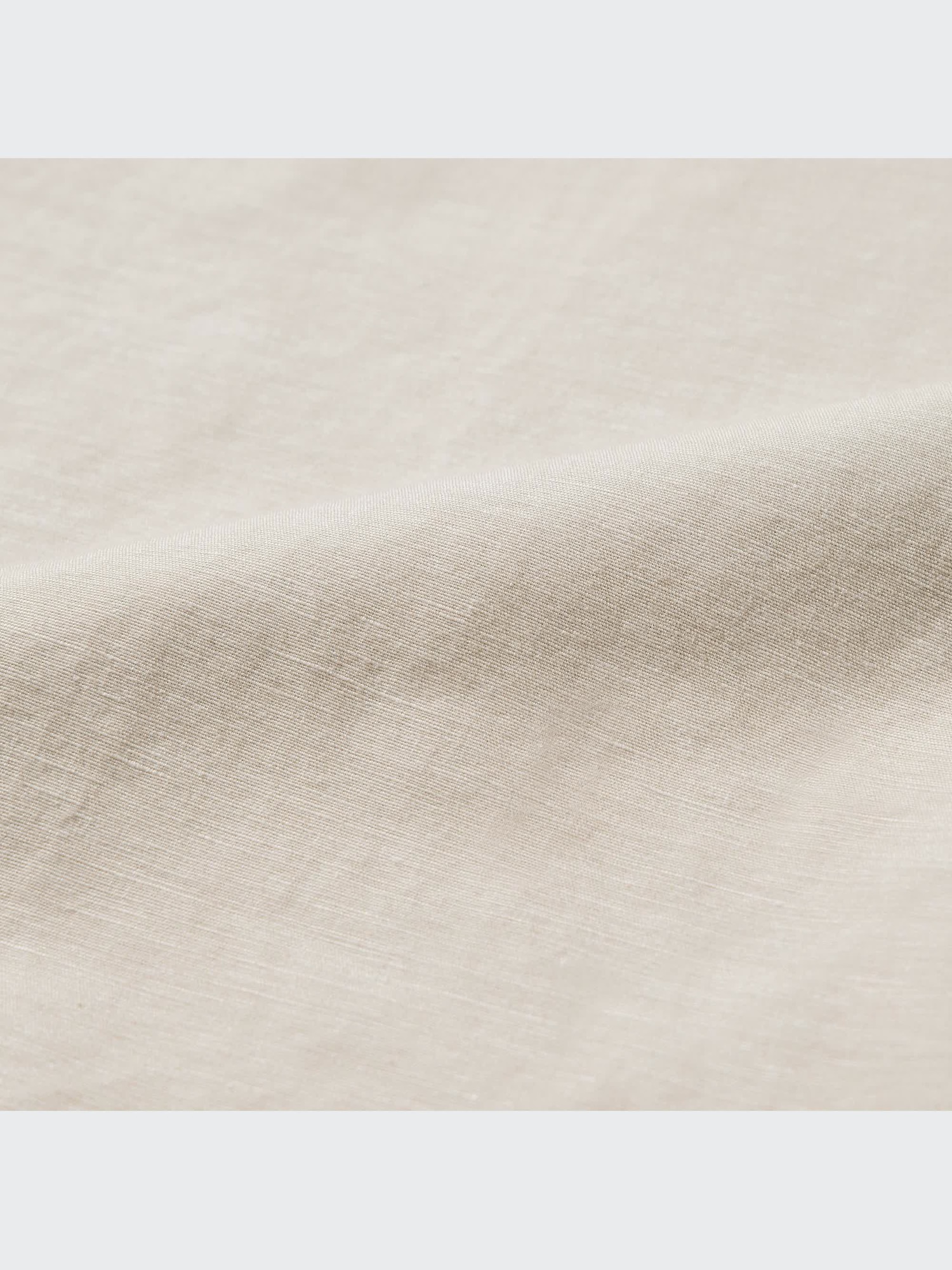 Cotton Linen Open Collar Shirt | Short Sleeve | UNIQLO US