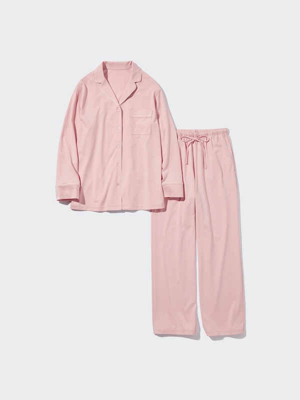 AIRism Cotton Pyjamas (Long Sleeve)