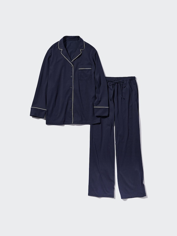 AIRism Cotton Pyjamas (Long Sleeve)