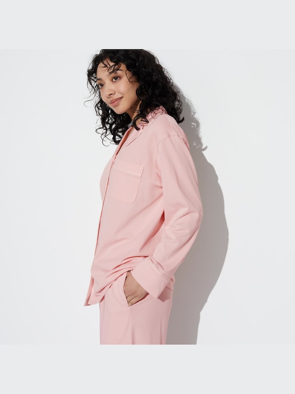 AIRism Cotton Pyjamas (Long Sleeve)